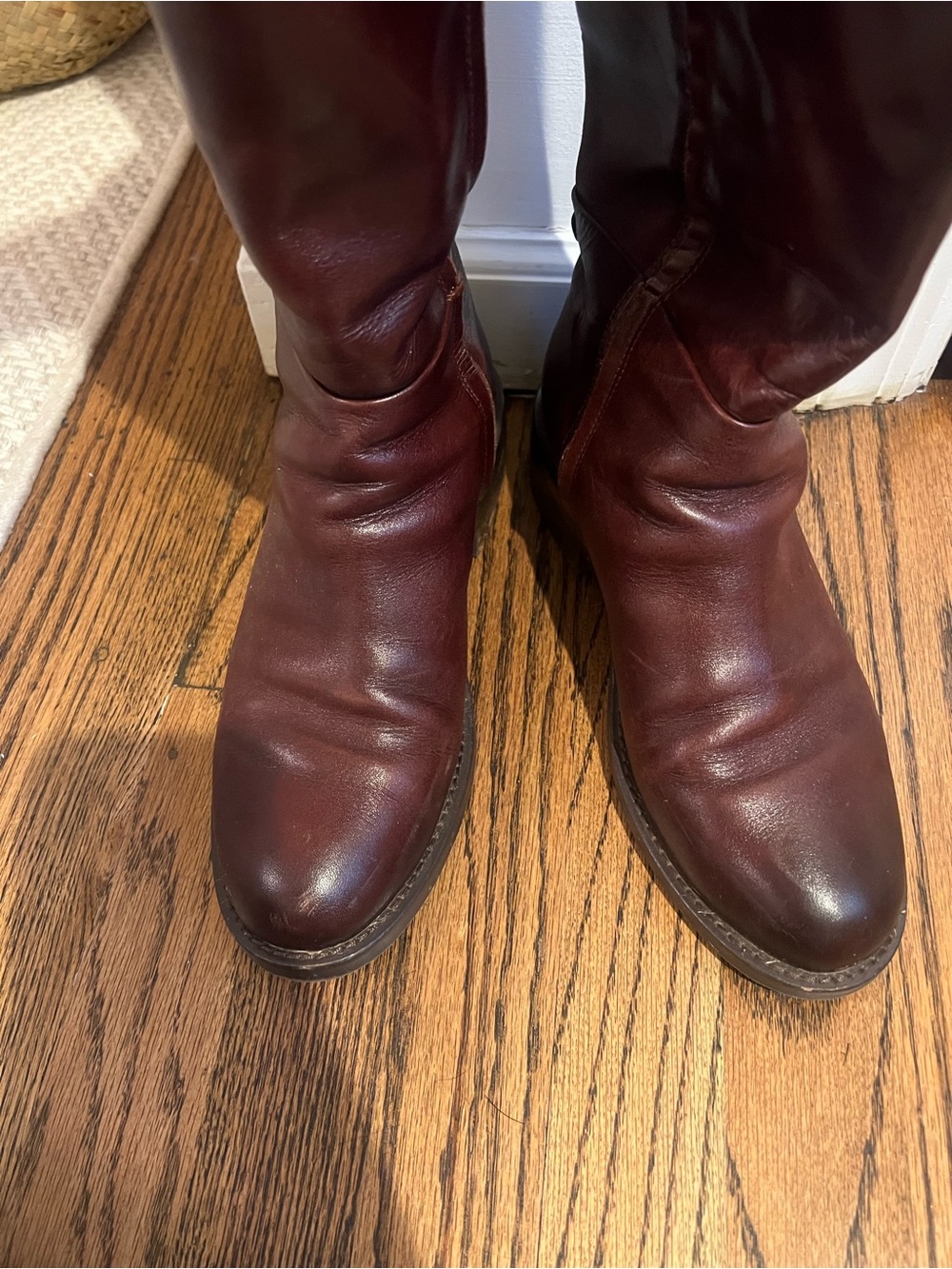 Sam Edelman Milla Wide Calf Knee High Dark Brown Boots- Size 10 - Picture 8 of 12